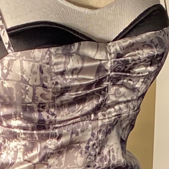 MARCIANO - SILK BODYCON DRESS - Picture 7 of 13